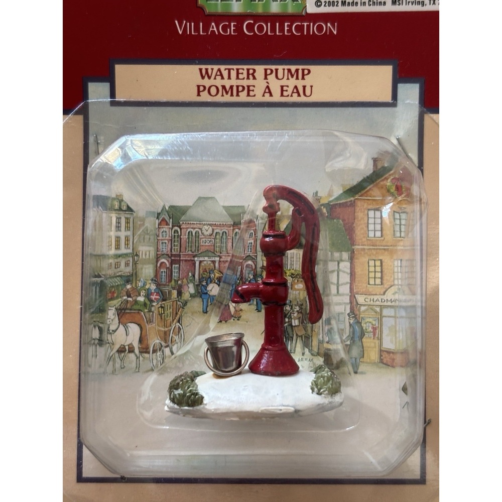 Vtg Lemax Christmas LOT of 12 NIP Village Mountain 29 Tree Victorian Fence Light - Picture 9 of 13